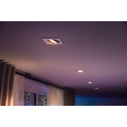 Philips 50551/31/P7 - LED RGB Podhľadové svietidlo HUE CENTURA 1xGU10/5,7W/230/24V