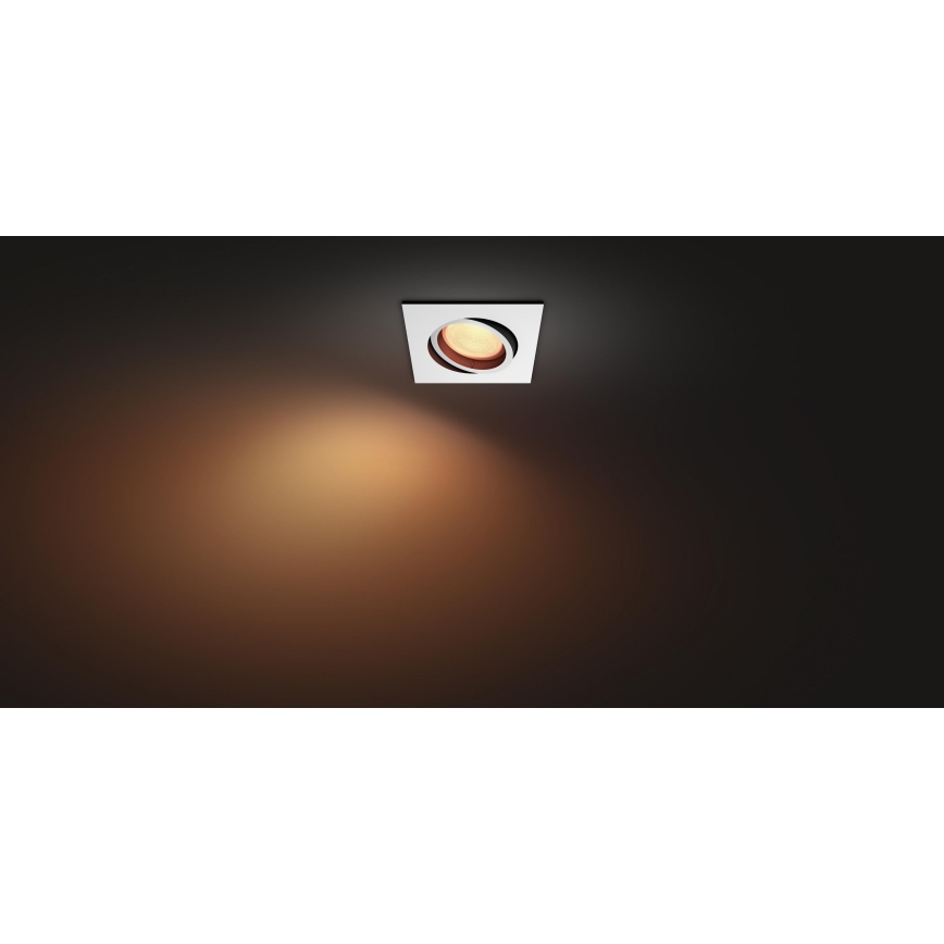 Philips 50551/31/P7 - LED RGB Podhľadové svietidlo HUE CENTURA 1xGU10/5,7W/230/24V