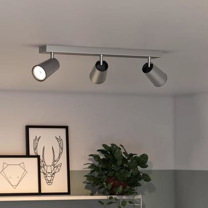 Philips 50573/48/PN - Bodové svietidlo MYLIVING PAISLEY 3xGU10/10W/230V