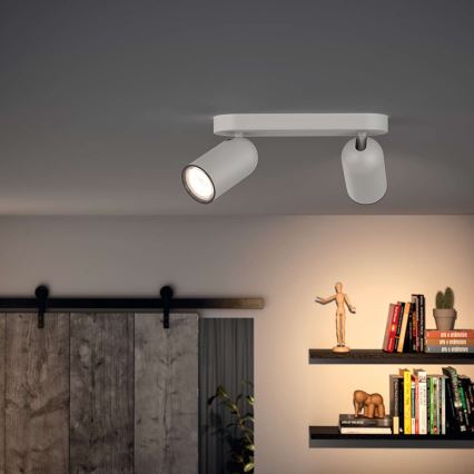 Philips 50582/31/PN - Bodové svietidlo MYLIVING PONGEE 2xGU10/10W/230V