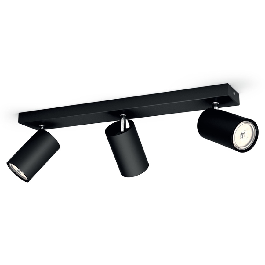 Philips 50593/30/PN - Bodové svietidlo MYLIVING KOSIPO 3xGU10/10W/230V