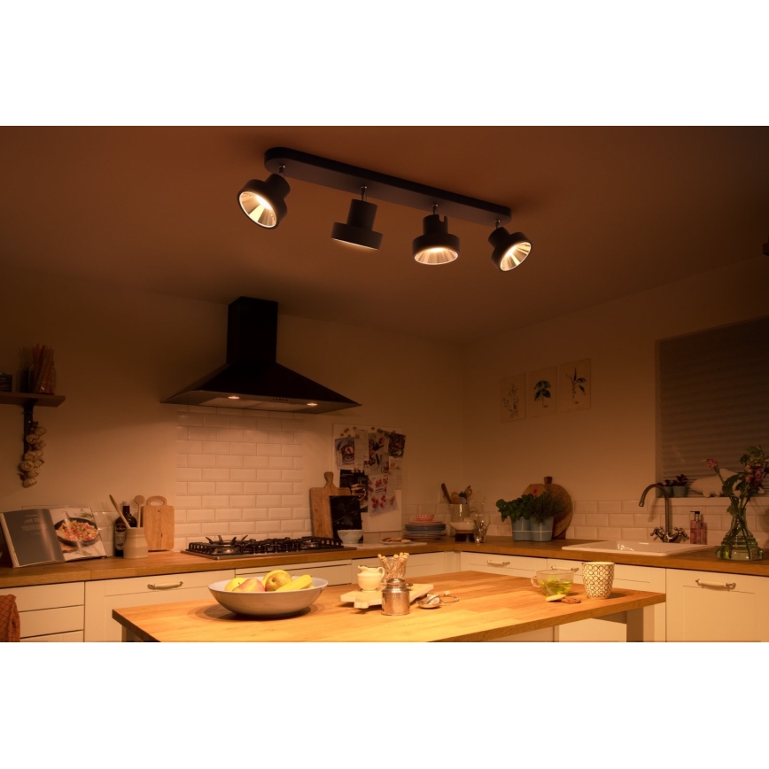 Philips 50604/30/P0 - LED Bodové svietidlo BUKKO 4xLED/4,3W/230V