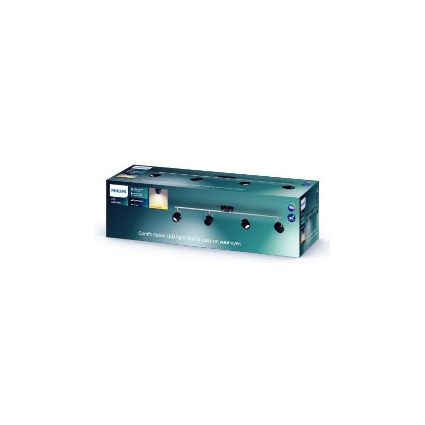 Philips 50614/30/P0 - LED Bodové svietidlo RIVANO 4xLED/4,3W/230V