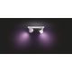 Philips - LED RGBW Stmievateľné bodové svietidlo Hue ARGENA 2xGU10/5,7W/230V