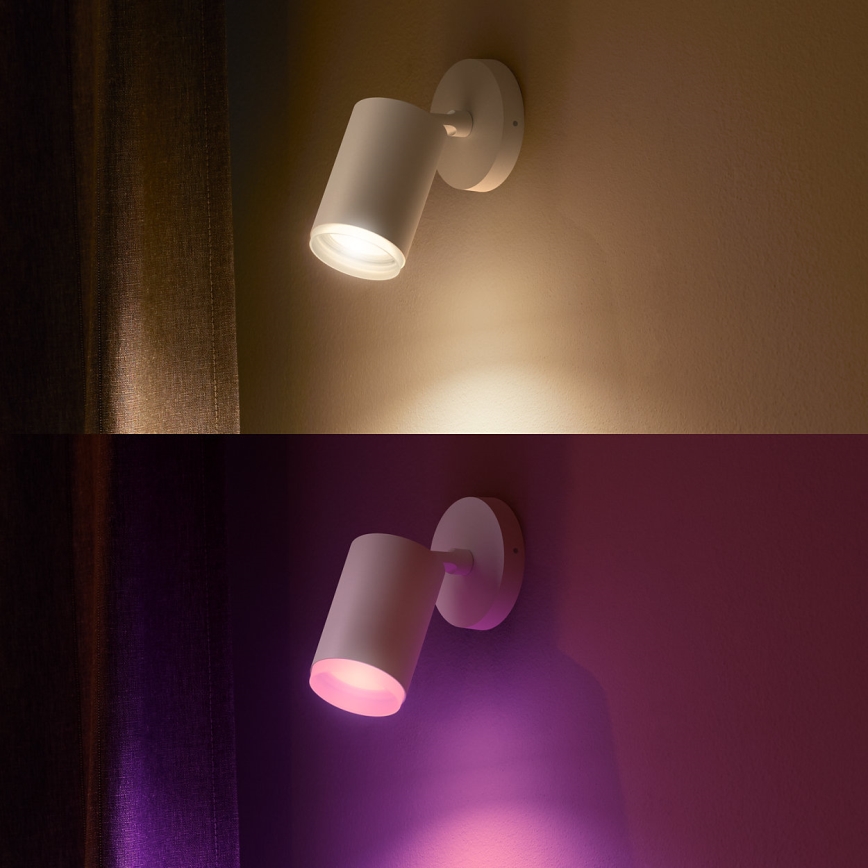 Philips 50631/31/P7 - LED Bodové svietidlo HUE FUGATO 1xGU10/5,7W/230V