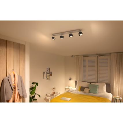 Philips 50654/30/P0 - LED Bodové svietidlo FERANO 4xLED/4,3W/230V