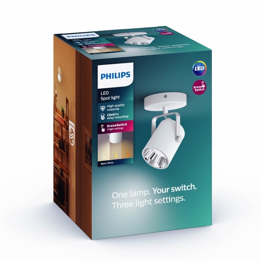 Philips -  LED Bodové svietidlo LED/4,3W/230V 2200/2500/2700K