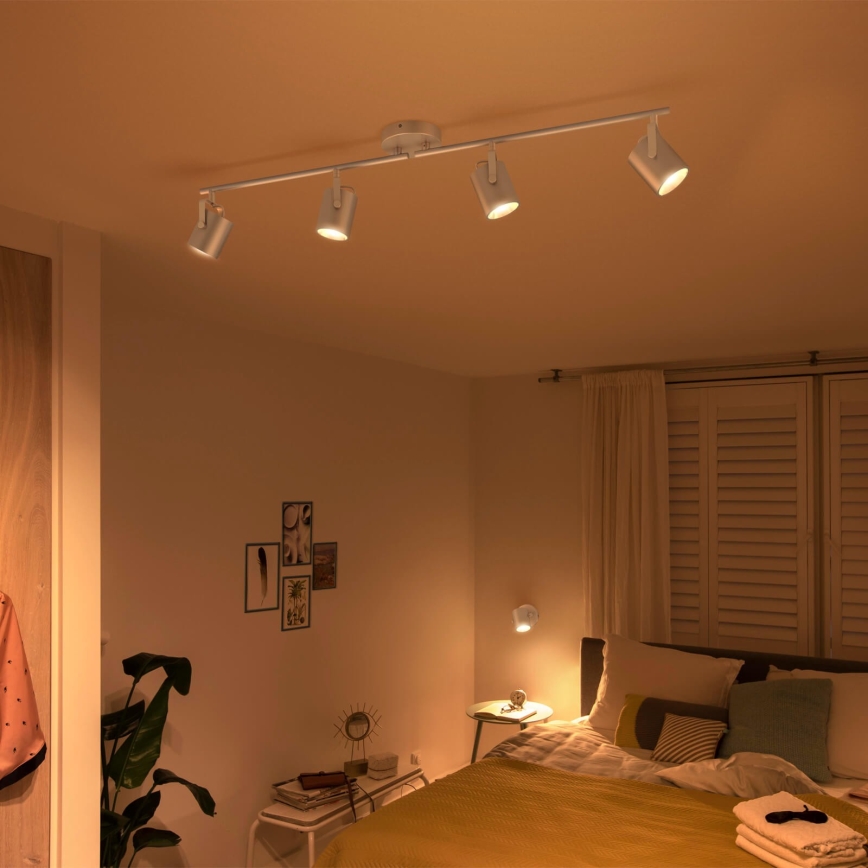 Philips 50664/14/P0 - LED Bodové svietidlo BYRE 4xLED/4,3W/230V 2200/2500/2700K