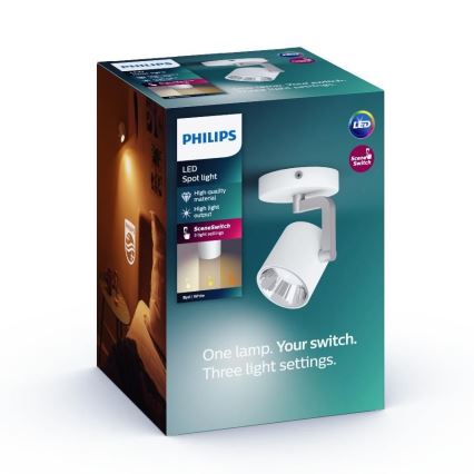 Philips - LED Stmievateľné bodové svietidlo 1xLED/4.5W/230V