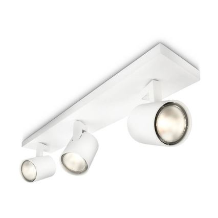 Philips - Bodové svietidlo MYLIVING RUNNER 3xGU10/20W/230V