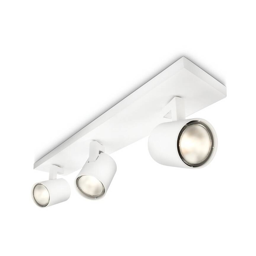 Philips - Bodové svietidlo MYLIVING RUNNER 3xGU10/20W/230V