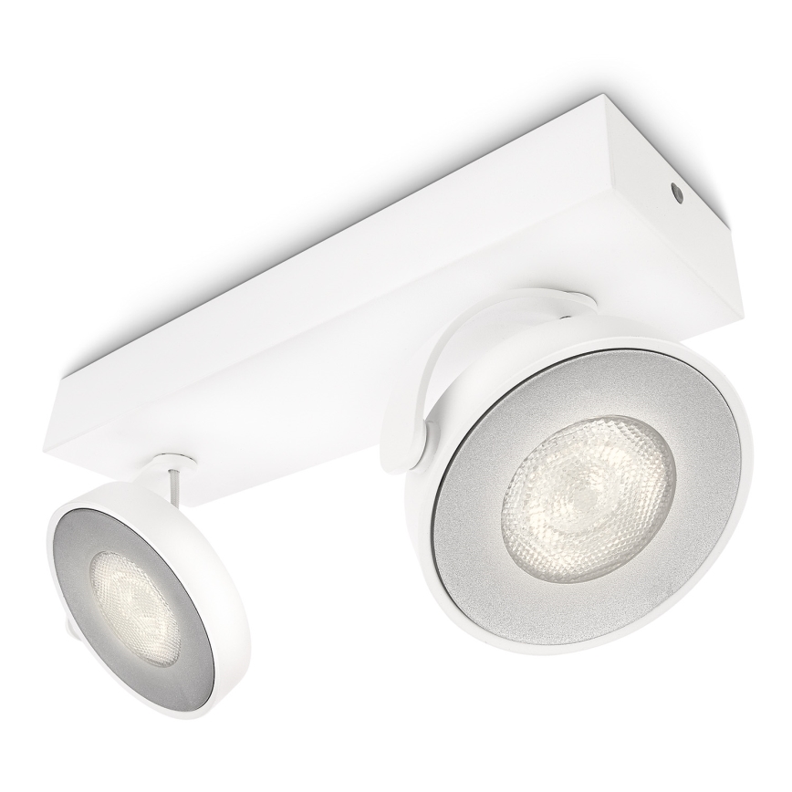 Philips 53172/31/P0 - Stmievateľné bodové svietidlo MYLIVING CLOCKWORK 2xLED/4,5W/230V