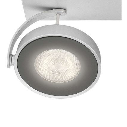 Philips 53172/48/16 - LED bodové svietidlo MYLIVING CLOCKWORK 2xLED/4W/230V