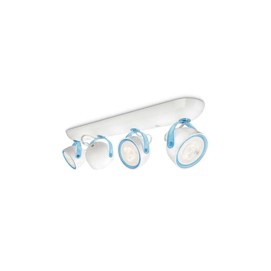Philips 53234/35/16 - LED Bodové svietidlo MYLIVING DYNA 4xLED/3W/230V