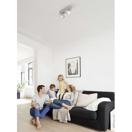 Philips - LED Stmievateľné bodové svietidlo 2xLED/4,5W/230V