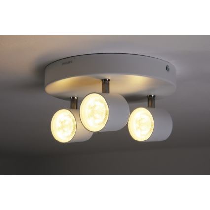 Philips - LED Stmievateľné bodové svietidlo 3xLED/4W/230V