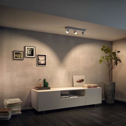 Philips 56243/31/P0 - LED Stmievateľné bodové svietidlo STAR 3xLED/4,5W/230V