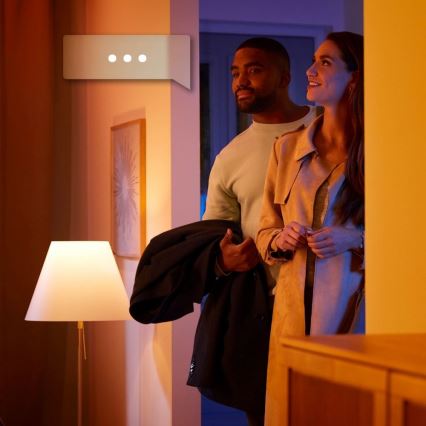 Philips - LED Stmievateľné svietidlo Hue PILLAR 2xGU10/5W/230V + diaľkové ovládanie