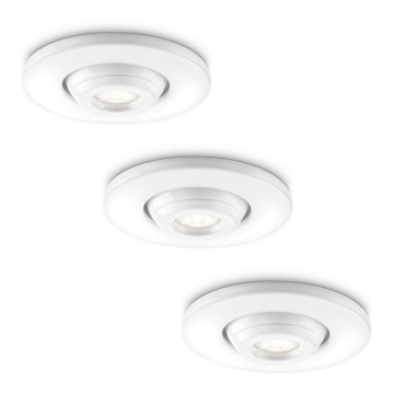 Philips 57983/31/16 - SADA 3xLED Kúpeľňové podhľadové svietidlo TALITHA 3xLED/2,5W/230V IP23 Philips 57983/31/16 - SADA 3xLED Kúpeľňové podhľadové svietidlo TALITHA 3xLED/2,5W/230V IP23