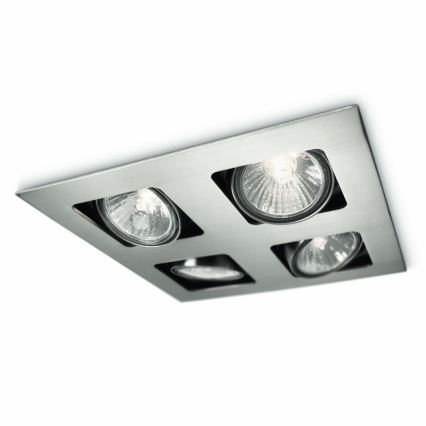 Philips 59304/17/16 - Bodové svítidlo ARTEMIS 4xGU10/50W/230V
