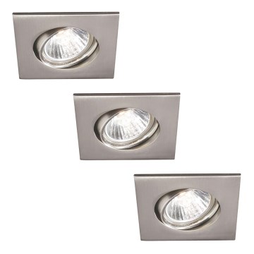 Philips 59473/17/16 - SADA 3x Podhĺadové svietidlo MYLIVING CAPELLA 3xGU10/30W/230V matný chróm Philips 59473/17/16 - SADA 3x Podhĺadové svietidlo MYLIVING CAPELLA 3xGU10/30W/230V matný chróm