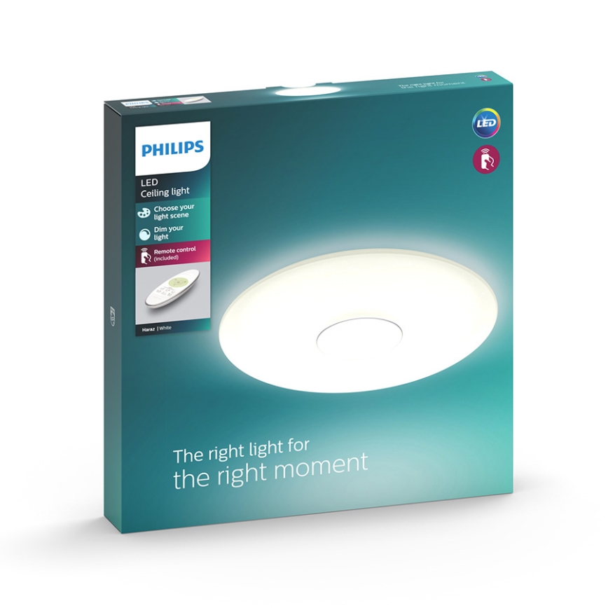 Philips 61083/31/P5 - LED Stmievateľné stropné svietidlo HARAZ LED/30W/230V