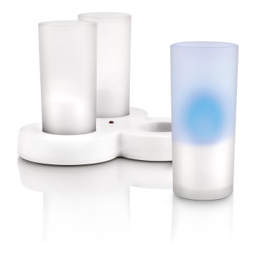 Philips 69108/35/PH - 3xSADA LED sviečka CANDLELIGHTS 3xLED/6W