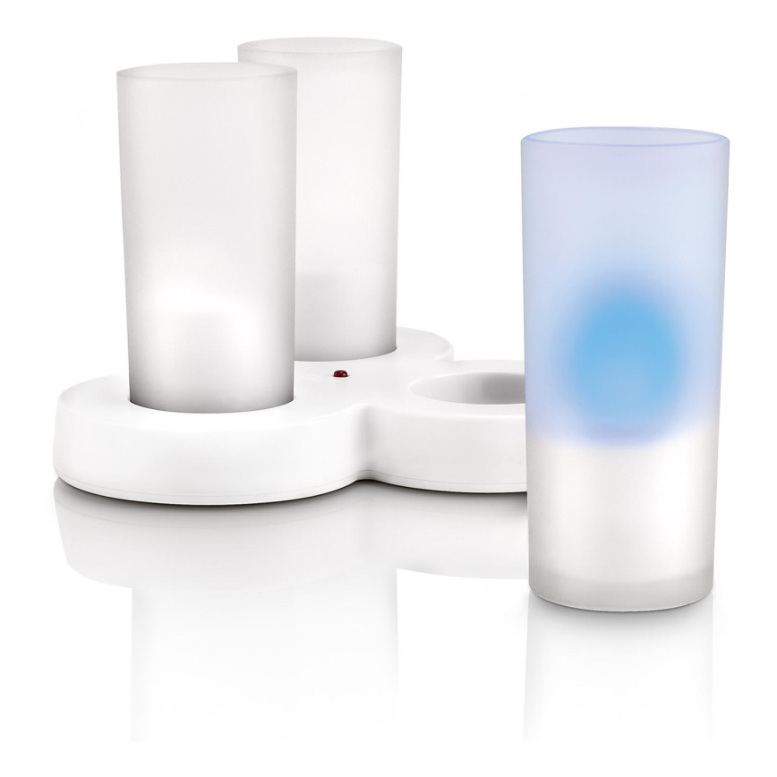 Philips 69108/35/PH - 3xSADA LED sviečka CANDLELIGHTS 3xLED/6W