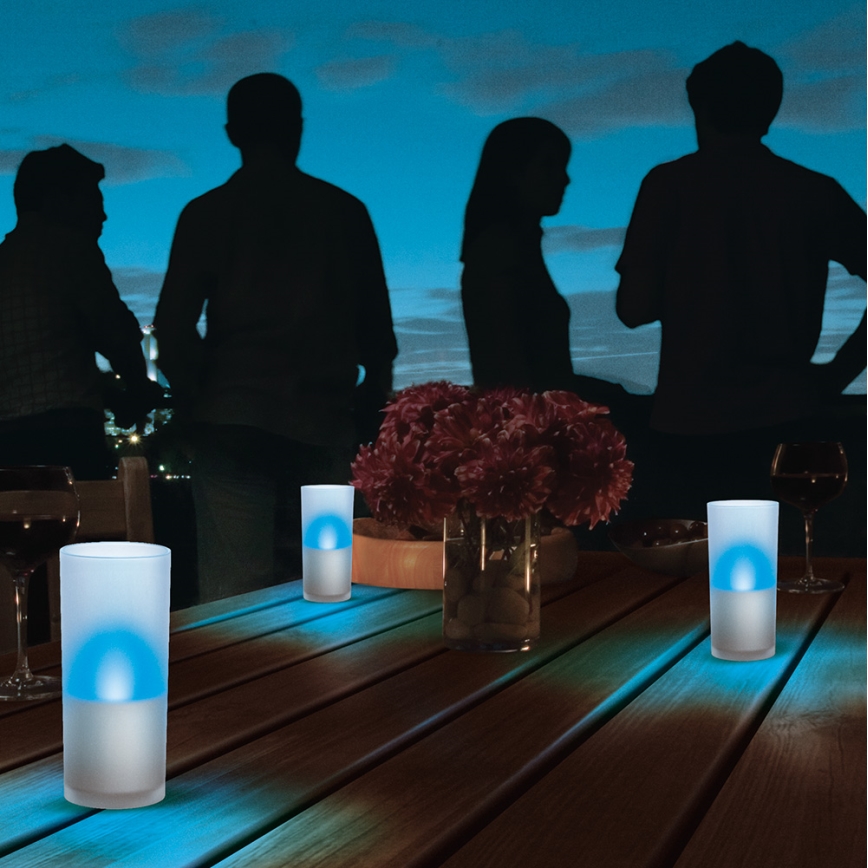 Philips 69108/35/PH - 3xSADA LED sviečka CANDLELIGHTS 3xLED/6W