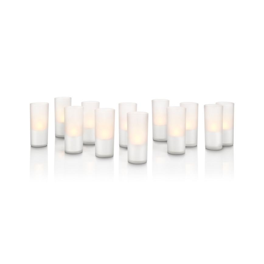 Philips 69133/60/PH - Dekoratívne LED sviečky CANDLE LIGHTS (sada 12ks.) 1xLED/1W/230V