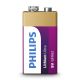 Philips 6FR61LB1A/10 - Lithiová batéria 6LR61 LITHIUM ULTRA 9V 600mAh