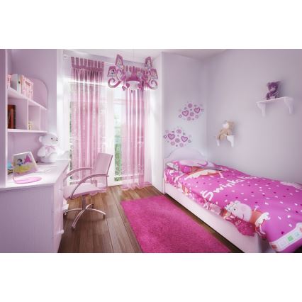 Philips 71757/28/16 - Detský luster DISNEY PRINCESS 1xE27/15W/230V