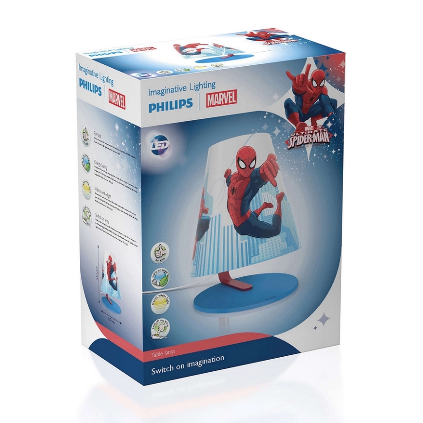 Philips 71764/40/26 - LED Detská lampa SPRIDER-MAN LED/3W/230V