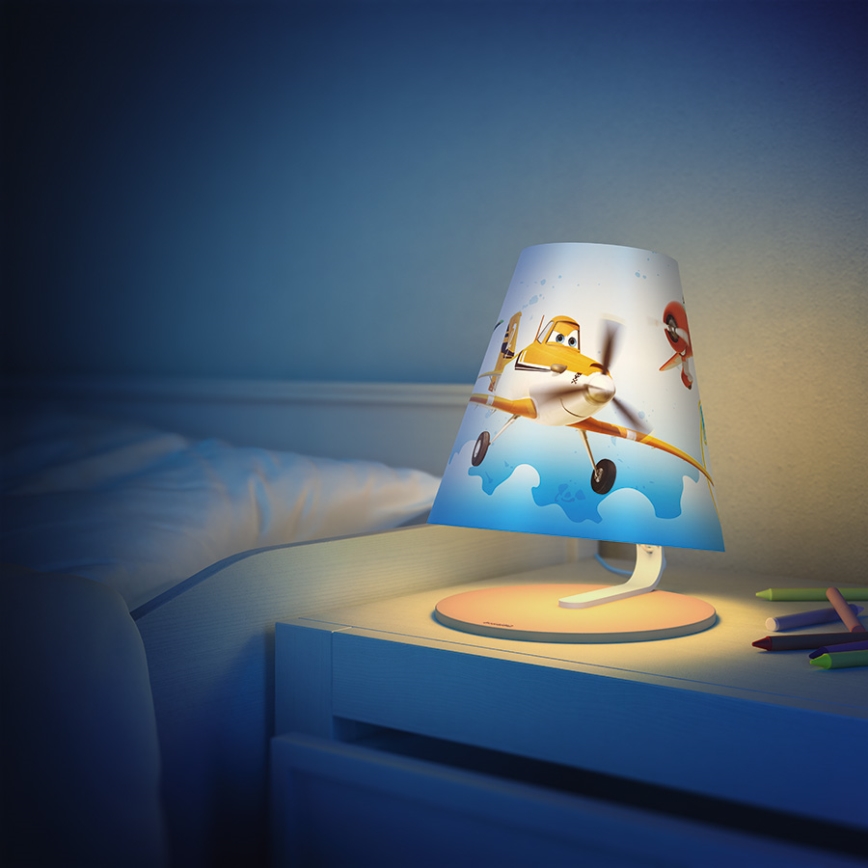 Philips 71764/53/16 - Detská stolná LED lampička DISNEY PLANES 1xLED/4W/230V