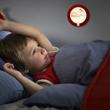 Philips 71765/32/16 - Dětské orientační LED svítidlo CARS 1xLED/0,06W/3V