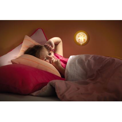 Detské orientačné LED svietidlo 1xLED/0,06W/3V