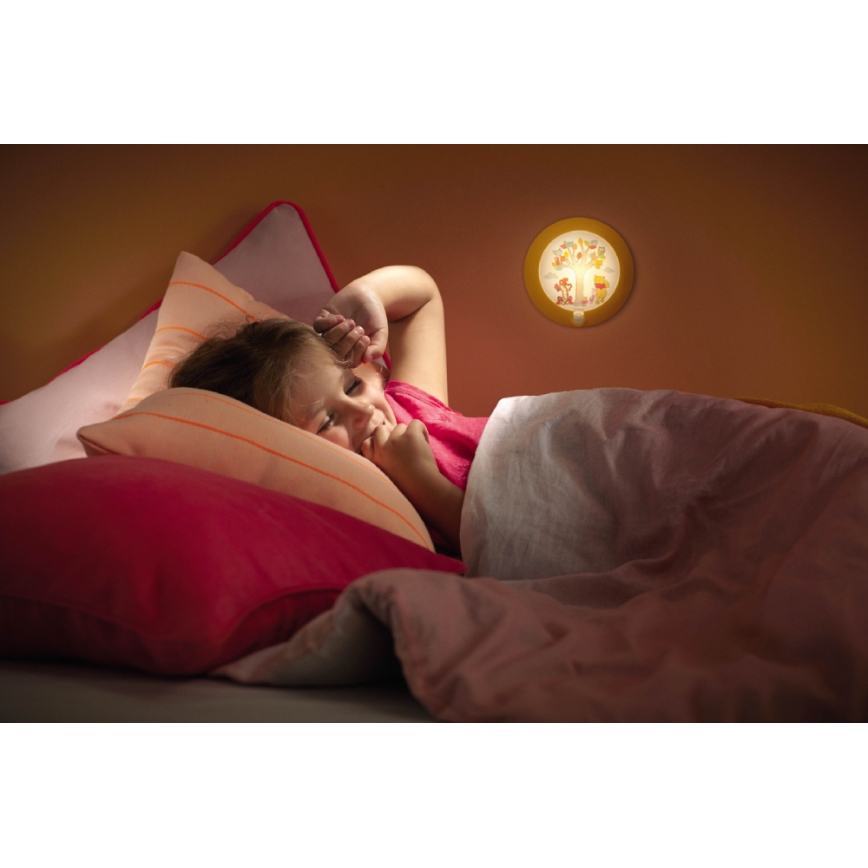 Detské orientačné LED svietidlo 1xLED/0,06W/3V