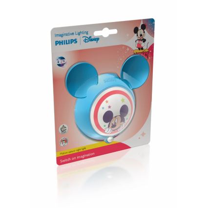 Philips 71766/30/16 - LED detské senzorové svietidlo MICKEY 1xLED/0,06W/2xAAA