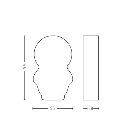 Philips 71767/35/16 - Detská batérka DISNEY IRON MAN LED/0,3W/2xAAA