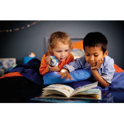 Philips 71767/35/P0 - LED Detská batérka DISNEY DORY 1xLED/0,3W/2xAAA