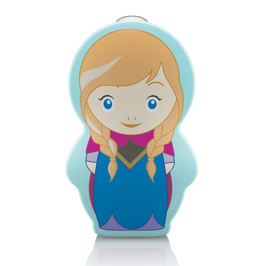 Philips 71767/36/16 - Detská batérka DISNEY ANNA LED/0,3W/2xAAA