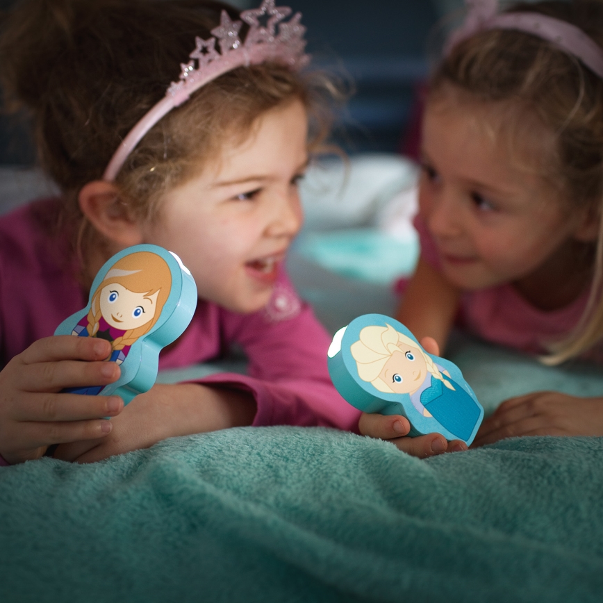 Philips 71767/36/16 - Detská batérka DISNEY ANNA LED/0,3W/2xAAA