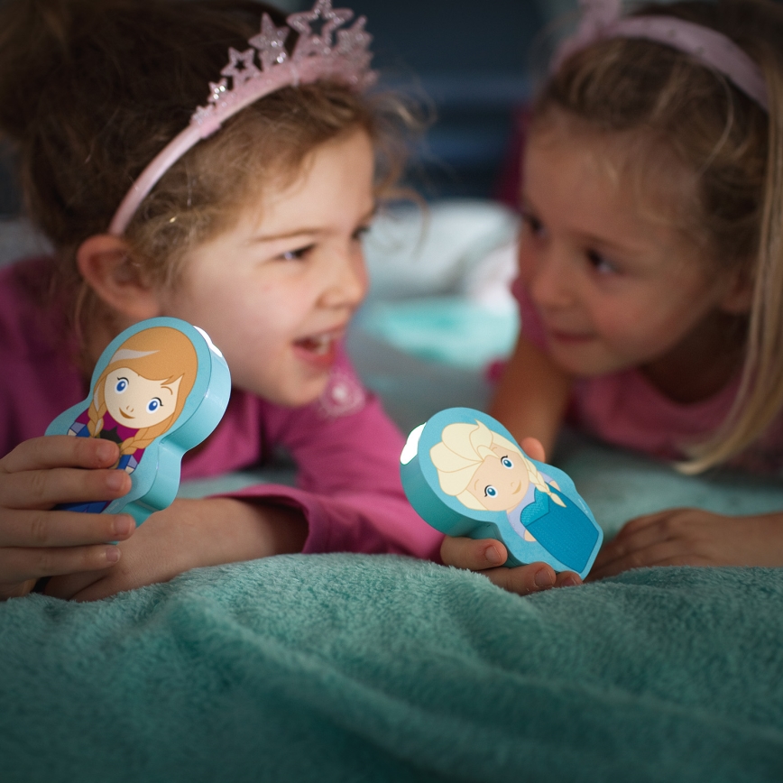 Philips 71767/37/16 - Detská batérka DISNEY ELSA LED/0,3W/2xAAA