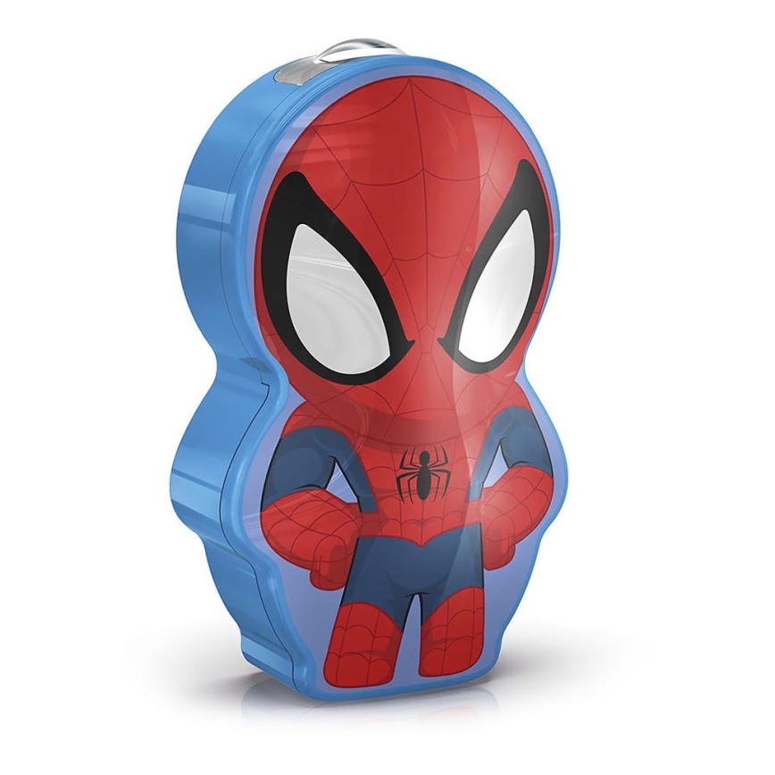 Philips 71767/40/16 - LED Detská baterka MARVEL SPIDER-MAN 1xLED/0,3W/2xAAA