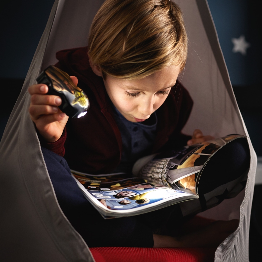Philips 71767/99/16 - Detská batérka STAR WARS YODA LED/0,3W
