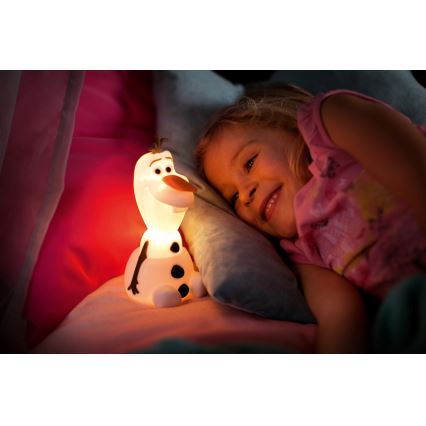 Philips 71768/08/16 - LED detská lampa FROZEN 1xLED/0,2W/2xAAA