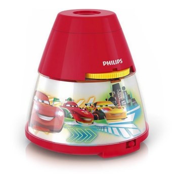Philips 71769/32/16 - Detská stolná lampa a projektor DISNEY CARS 1xLED/0,1W/3xAA Philips 71769/32/16 - Detská stolná lampa a projektor DISNEY CARS 1xLED/0,1W/3xAA