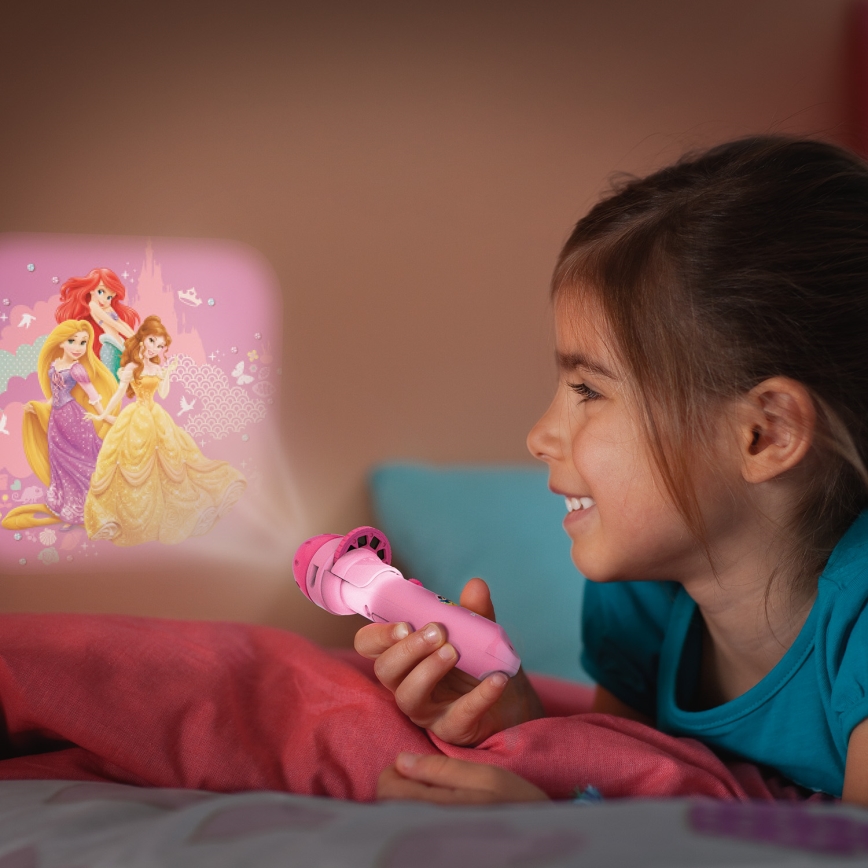 Philips 71788/28/16 - Detský projektor DISNEY PRINCESS LED/3xLR44