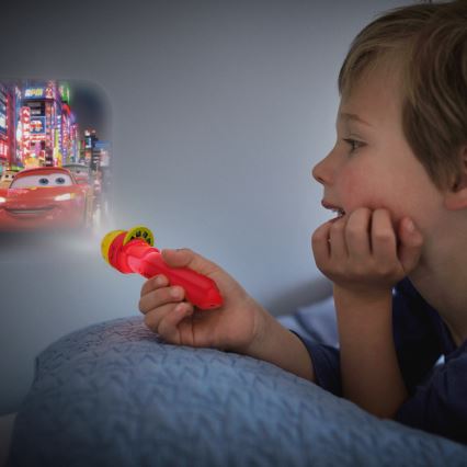 Philips 71788/32/16 - Detský projektor DISNEY CARS LED/3xLR44