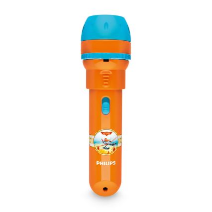 Philips 71788/53/16 - LED dětská lampa PLANES 1xLED/3xLR44 projektor